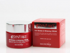 SECRET KEY SYN-AKE Anti Wrinkle & Whitening Cream